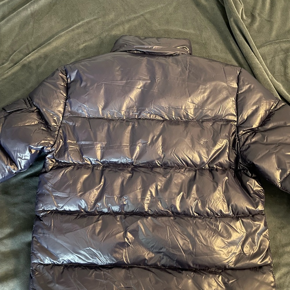 Moncler Navy Puffer Jacket - Picture 5 of 9